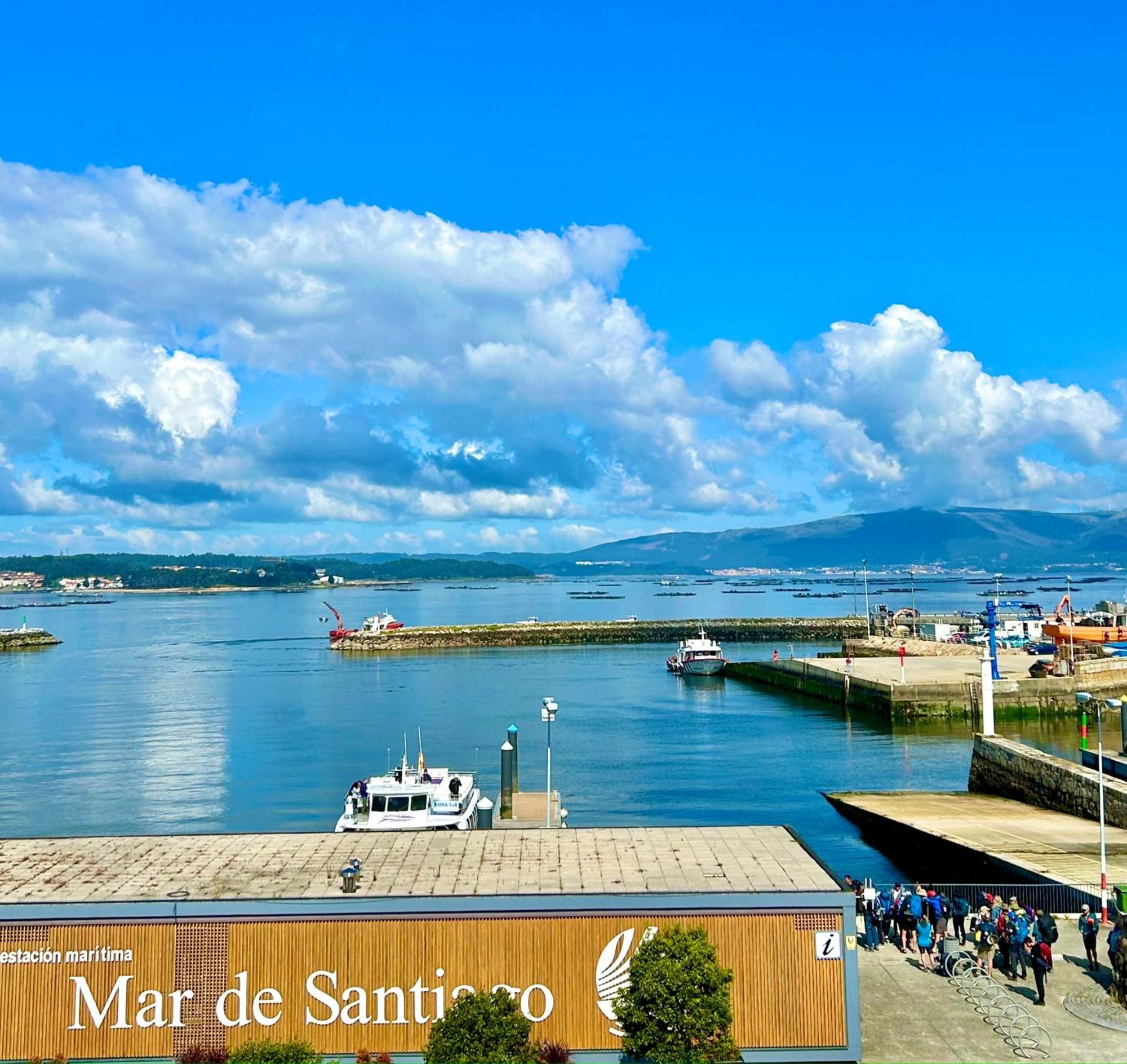 Exclusivo ático boutique con vistas al mar Apartamento Vilanova de Arousa Exterior foto